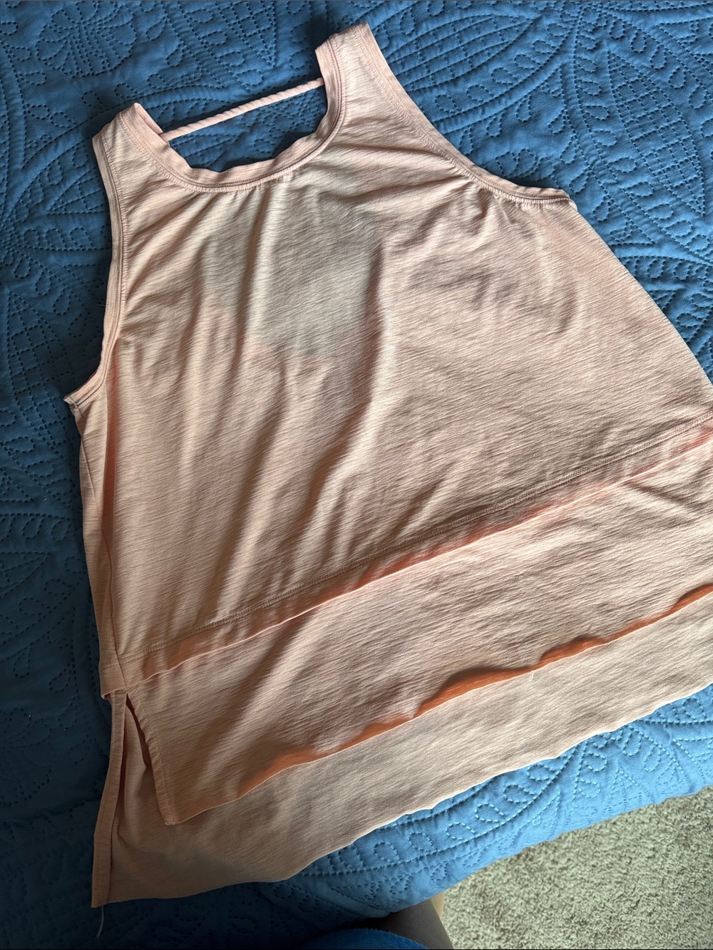 CALIA by Carrie Underwood Peach Tank
